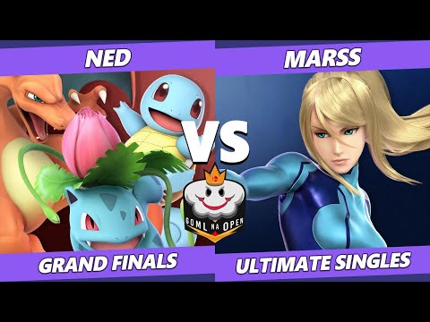 GOML NA Circuit Finale GRAND FINALS - Marss (ZSS) Vs. Ned (Pokemon Trainer) Smash Ultimate SSBU