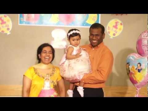 Sayana's 1st Birthday - Intro Video