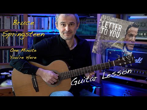 One minute you’re here (Bruce Springsteen) - Rhythm-Guitar - Lesson/Tutorial (Album: Letter To You)