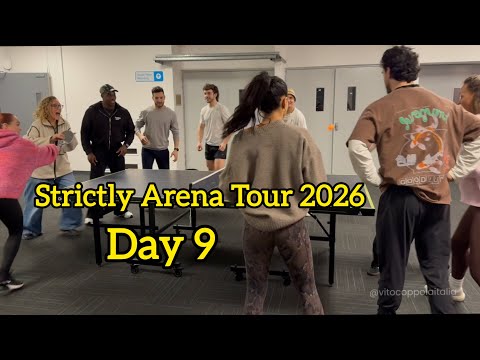 Strictly Arena Tour 2026 VLOG - day 9/ Vito Coppola