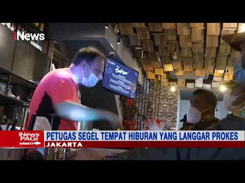 Terjaring Razia Jam Malam, Pemilik Tempat Hiburan Malam di Jakbar Ngamuk - iNews Pagi 19/06