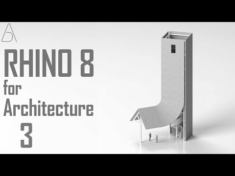 Rhino 8 Architecture 1 Saul Kim Studio