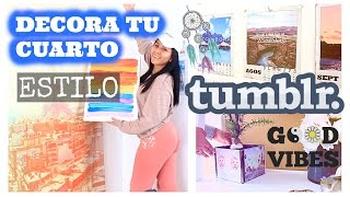 DIY: DECORA Y ORGANIZA TU CUARTO FACIL Y BARATO!!| VIKKICLOE♡