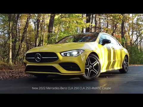 2022 Mercedes Benz CLA 250 4MATIC Coupe.