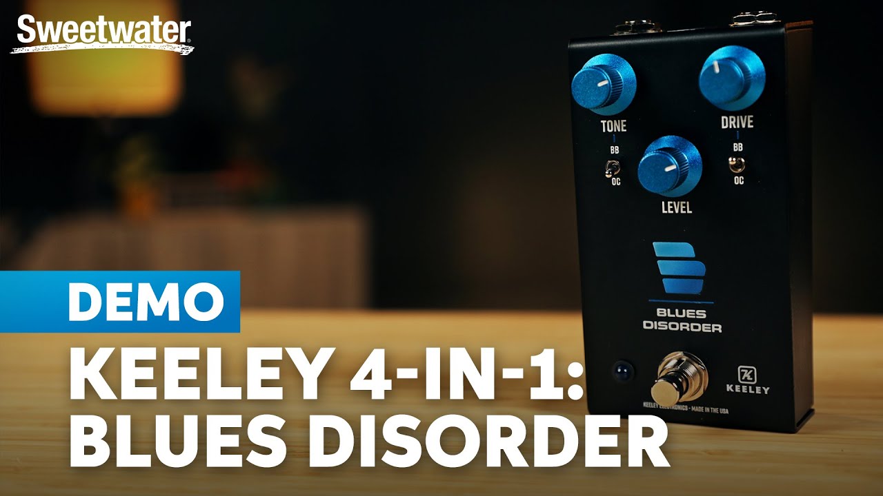 Keeley Blues Disorder: Four Shades of Time-tested Overdrive in One Chassis - YouTube