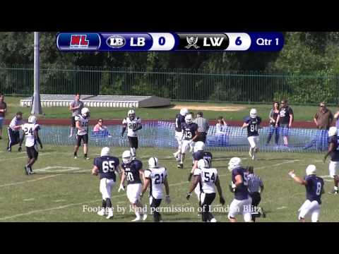 The Battle of London - Blitz v Warriors Aug 2013