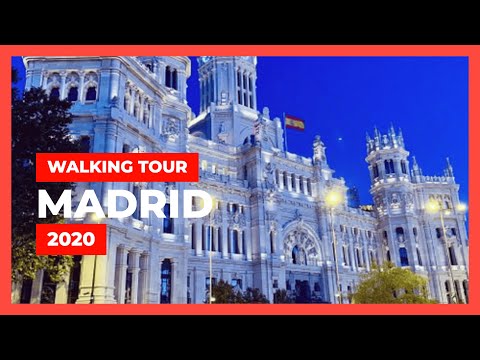 Walking Madrid 2020 ❤️ Spain Travel Vlog [4K]