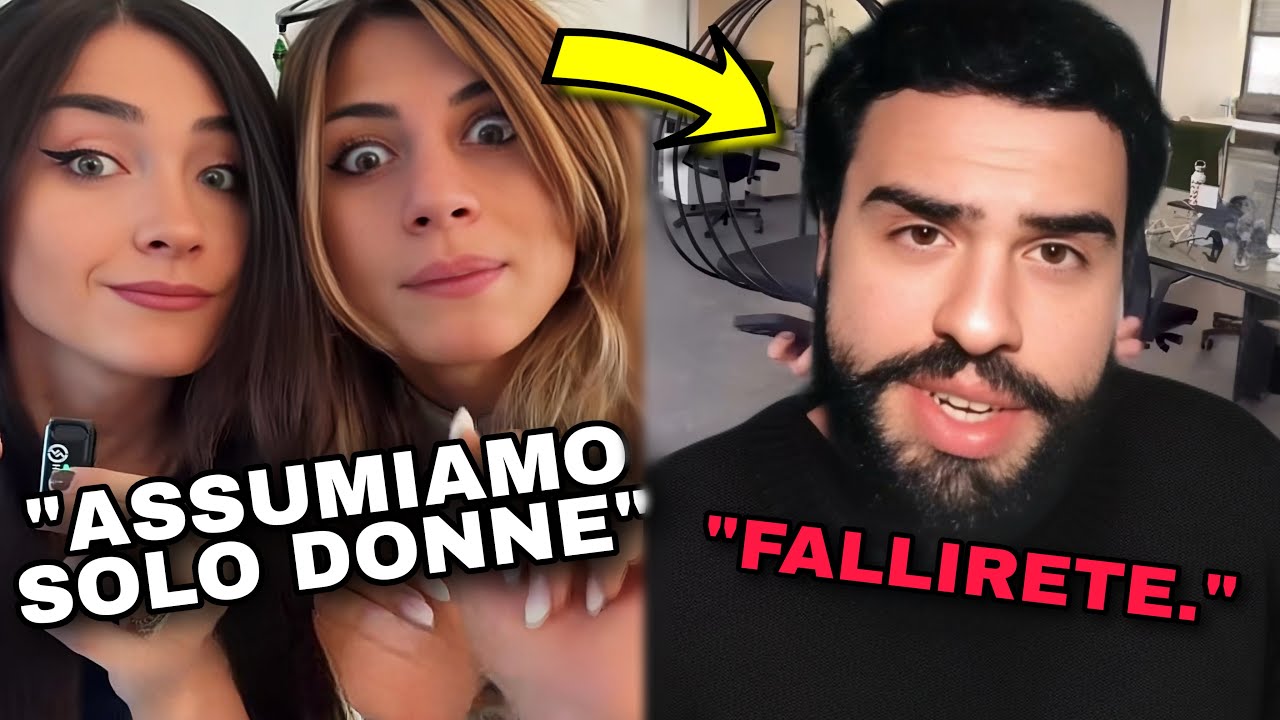 FEMMINISTE SI VANTANO DI ASSUMERE SOLO DONNE, FINISCE MALE