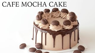 꾸준한 인기 카페 모카 생크림케이크 /ASMR/Cafe Mocha Cake / Whipped cream Icing