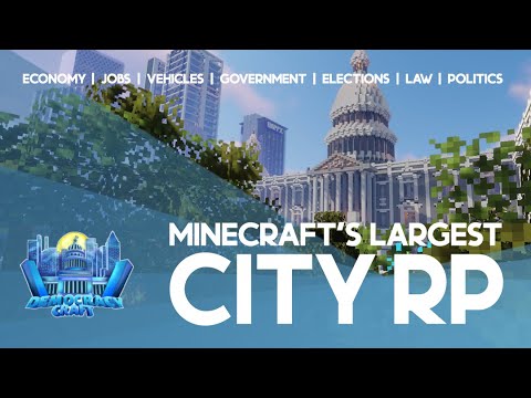 DemocracyCraft (1.19) City RP IP & Vote - Best Minecraft Server