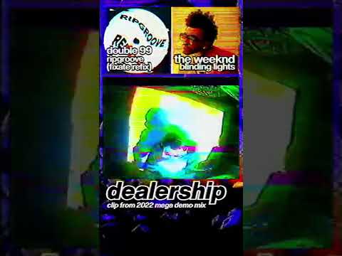 double 99 - ripgroove (fixate refix) // the weeknd - blinding lights [clip from 2022 demo mix]