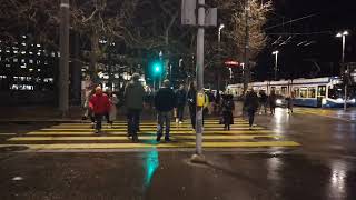 チューリッヒの街並み 東京からチューリッヒ スイス航空 LX161 ビジネスクラス