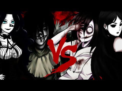 🔴 JANE E JEFF THE KILLER VS JILL E JACK RISONHO | DUELO DE LENDAS