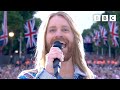Sam Ryder performs SPACE MAN at the Queen's Platinum Party at the Palace - BBC
