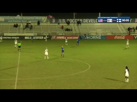 2017 Nike International Friendlies: U-20 WNT vs. Finland