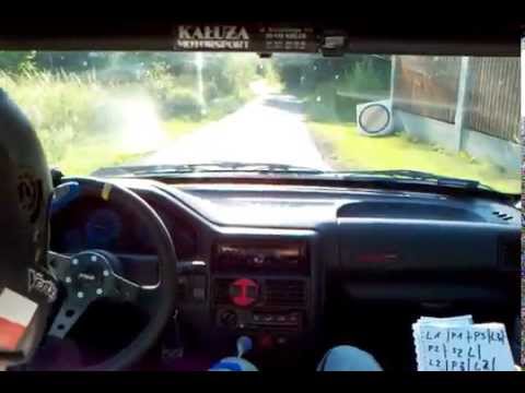 2 SJS MaxiOS 1 Rajd Makowski 1.08.2015  Bednarski / Misiak Peugeot 106 OS7