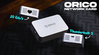 10Gb Ethernet Adapter for Mac & PC - ORICO Thunderbolt 10G Network Card Review