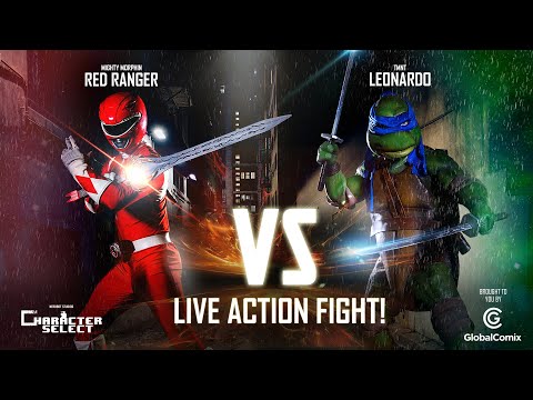 Leonardo vs. Red Ranger - Character Select #2