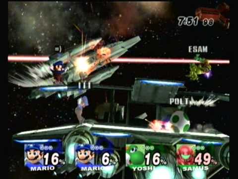 WHOBO 3 LT: Illmatic (Mario) & RichBrown (Mario) vs. ESAM (Samus) & Poltergust (Yoshi) - SSBB