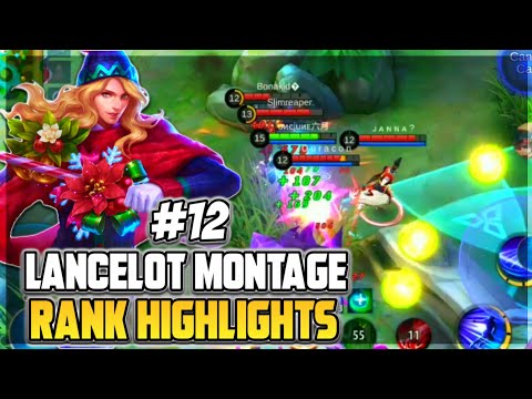 LANCELOT MONTAGE #12 | BEST MOMENTS | MOBILE LEGENDS