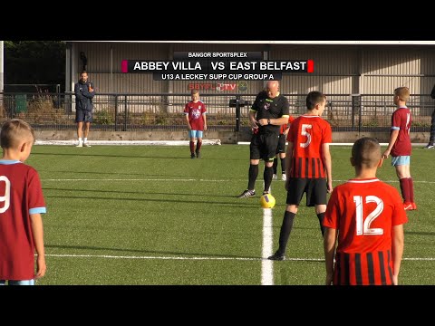 Abbey Villa v East Belfast - Under 13s A Leckey Cup - 6th September 2019