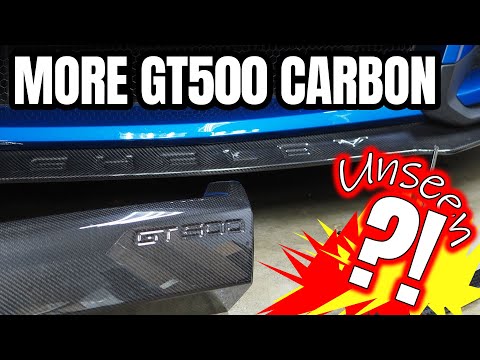 More 2020 GT500 Carbon - NEVER SEEN PARTS - Unboxing and Install