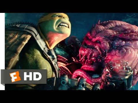 Teenage Mutant Ninja Turtles 2 (2016) - Fighting Krang Scene (10/10) | Movieclips