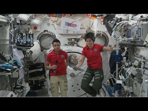 Colorado High School Students Discuss Life In Space With Astronauts