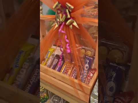Our Delightful Chocolate Basket Gift, Perfect For Any Occasion #baskets #chocolate #shorts