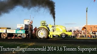 preview picture of video '3.6 Tonnen Supersport CUP Samstag 2014 Tractorpulling Zimmerwald'