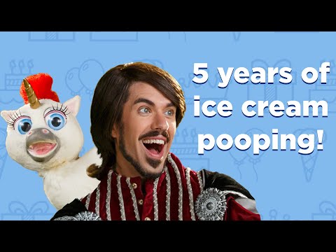 5 Years of Ice Cream Pooping Unicorns