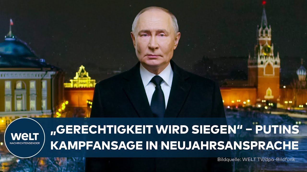 PUTINS SIEGESTRAUM: Kreml-Chef ruft Russen zum Durchhalten im Ukraine-Krieg auf