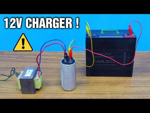 12 Volt DC Power Supply from 220 Volt Induction Motor 220v AC to 12v DC
