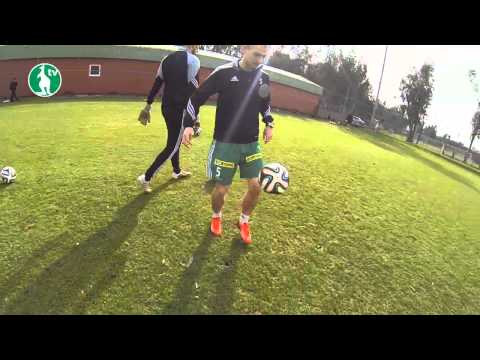 Trénink pohledem hráče a GoPro kamery