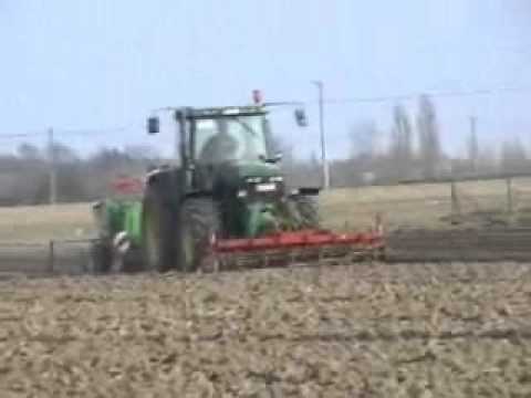 Cattebeke: Aardappels planten.