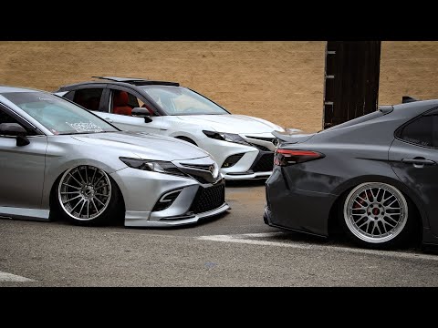 GEN8KAMURI CRUISE TO THE MEET ! TOYOTA CAMRY MODDED ROLLER SHOTS XSE TRD SE