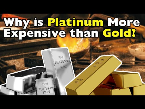 Why Does Platinum Cost More Than Gold?