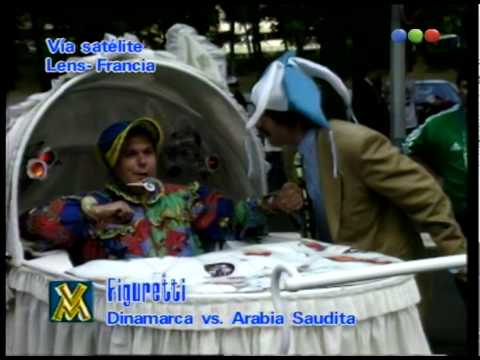 Figuretti, Denmark vs. Saudi Arabia, Strange People - Videomatch 98