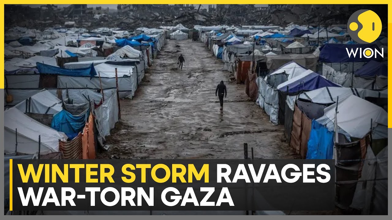 Storm Byron Batters Gaza, 16 Dead Including Children | WION