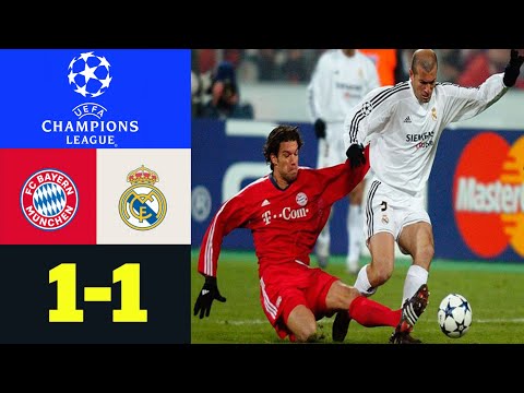 Bayern Múnich vs Real Madrid UCL 2003/04 - 1st Leg ● All Goals & Highligths (14/02/2004)