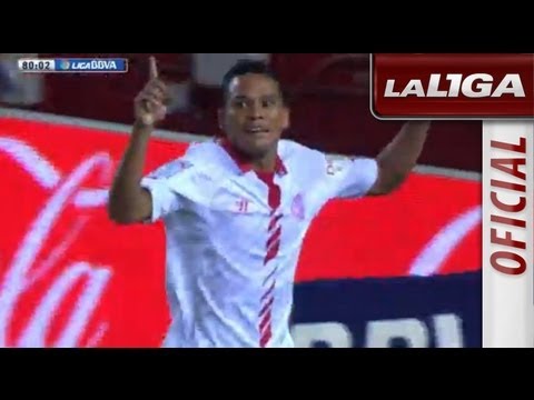 Gol de Bacca (3-1) en el Sevilla FC - Rayo Vallecano - HD