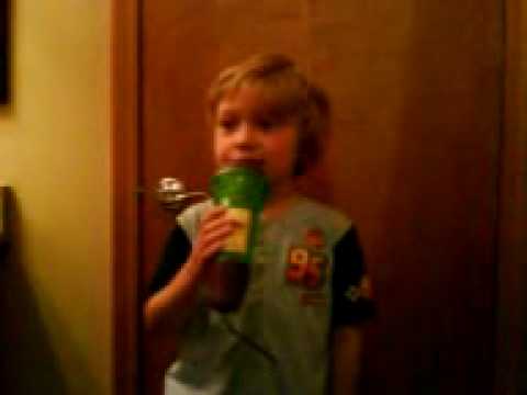5-year old singing Adam Lambert - WhatAya Want from Me