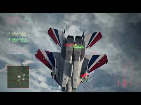 4th of July Special 🇺🇸 - Ace Combat 7 Multiplayer - F-15S/MTD - White