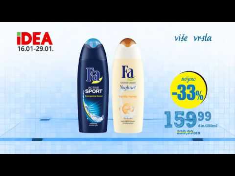 Idea akcijska super brendova od 16.-29.01.2017.