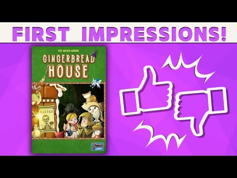 Gingerbread House - First Impressions!