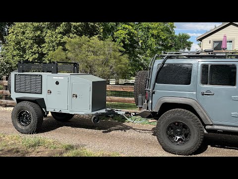 Expedition Ready Overland/Tent Trailer by Warhorse Overland