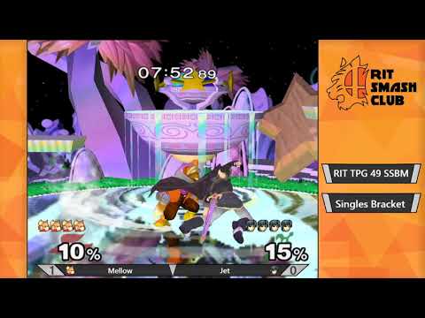 RIT TPG 49 SSBM - Losers - Mellow (Fox) vs Jet (Marth)