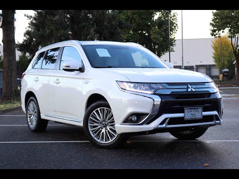 2019 Mitsubishi Outlander PHEV SEL Walk Around and Info