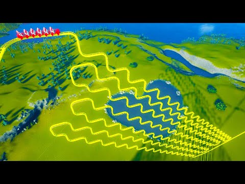 Stairs Down Roller Coaster – Planet Coaster