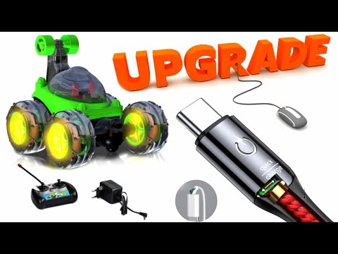 Rc Stunt car charger upgrade | Remote control RC car | Restoration stunt car | stunt car dead repair